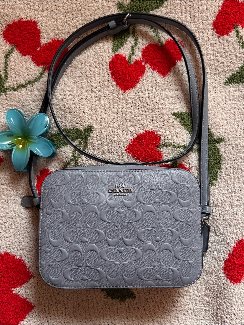 COACH Blue Leather Crossbody Bag